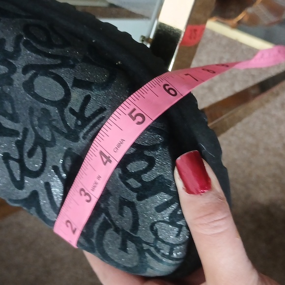 UGG black printed suede ankle boots size 6 - Picture 14 of 15